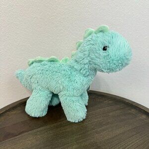 Manhattan Toy Company Valentine Dinosaur Brontosaurus Plush Toy Animal Blue